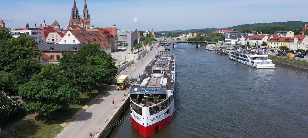 Kreuzfahrtschiffe auf der Donau kommen wieder