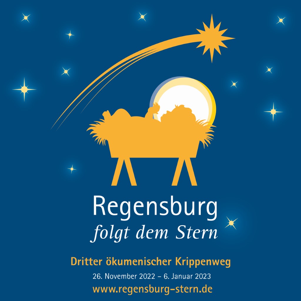 Krippenweg durch das weihnachtliche Regensburg