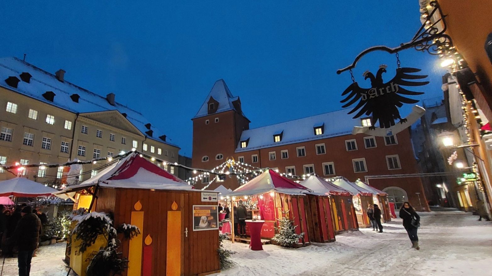 Weihnachtliches Regensburg